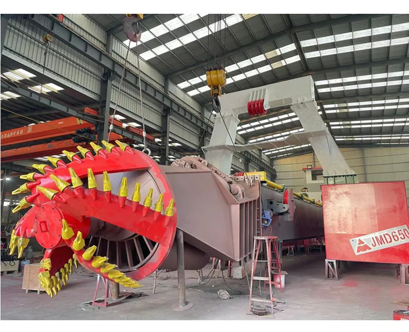 JMD650 26inch Sand Sand Reflamation Sand Cutter Dredger được gửi đến Maldives
