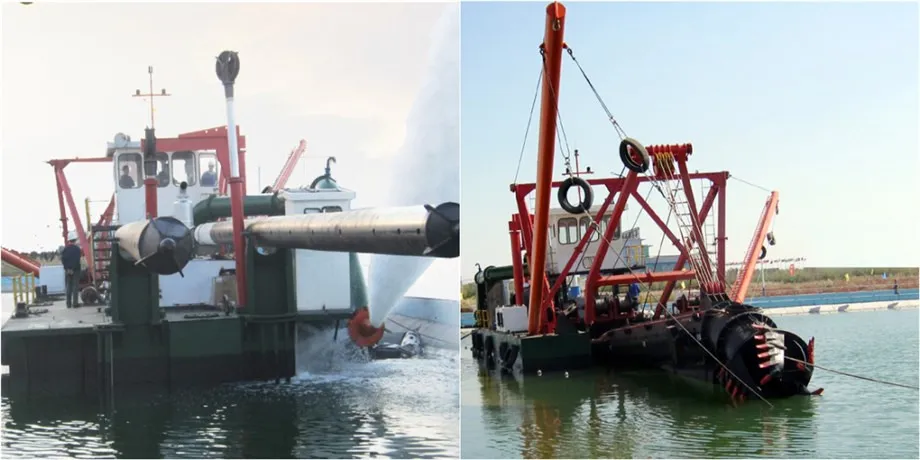 Port Desilting Suction Dredge