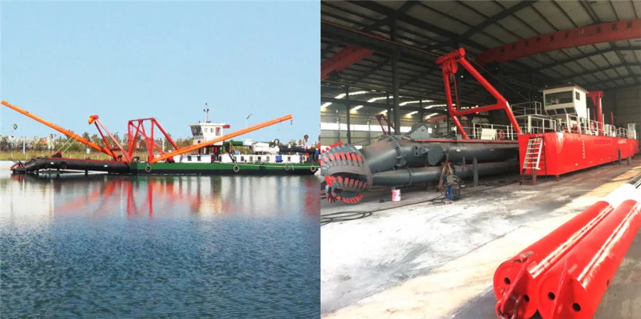 Port Desilting Suction Dredge