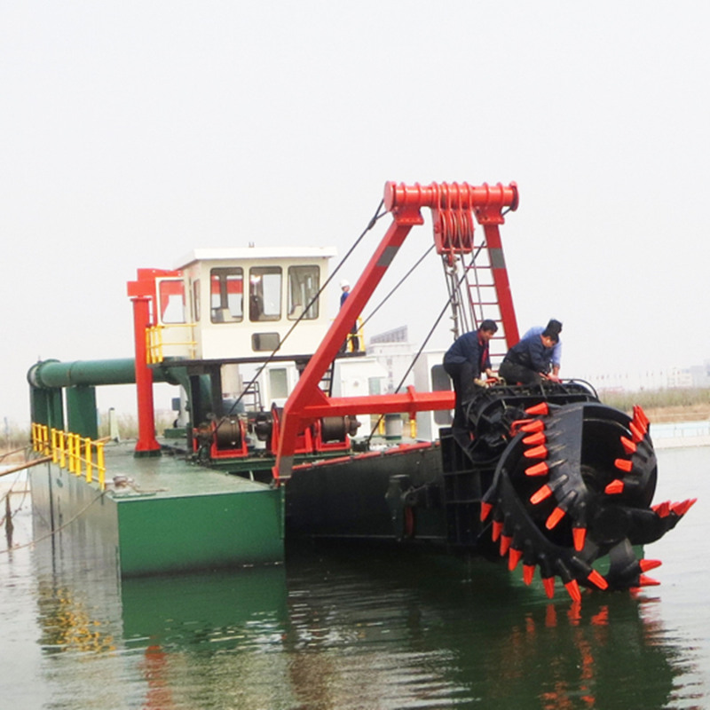 Dùng sông Desilting máy cắt cát nặng