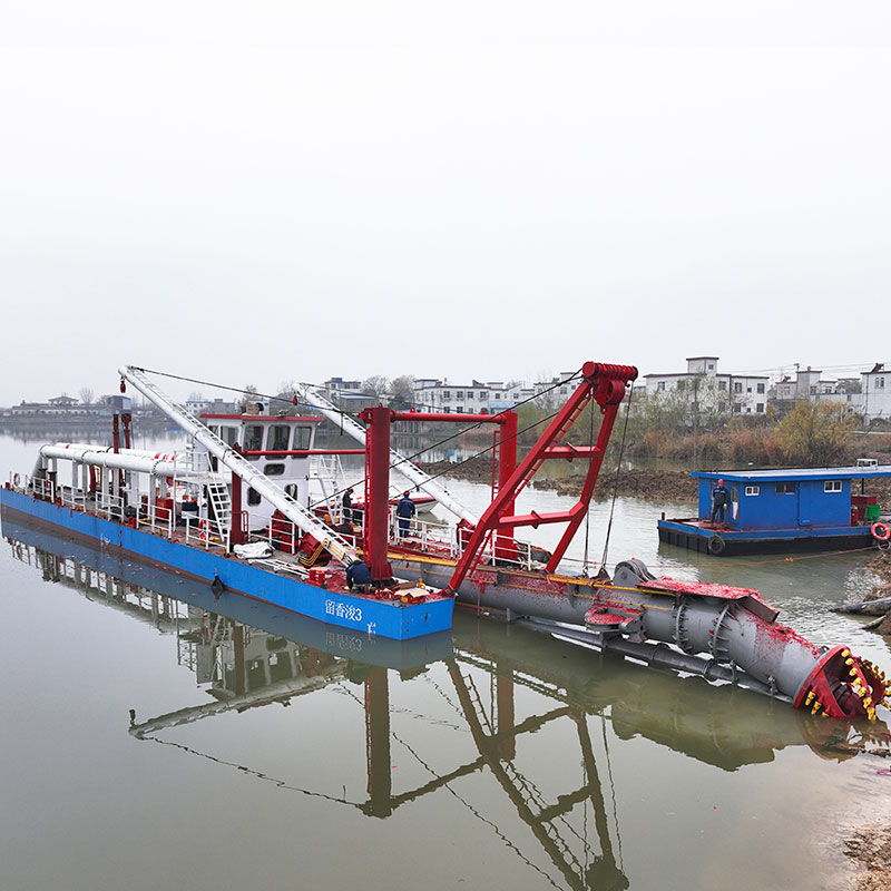 Máy nạo vét cát sông